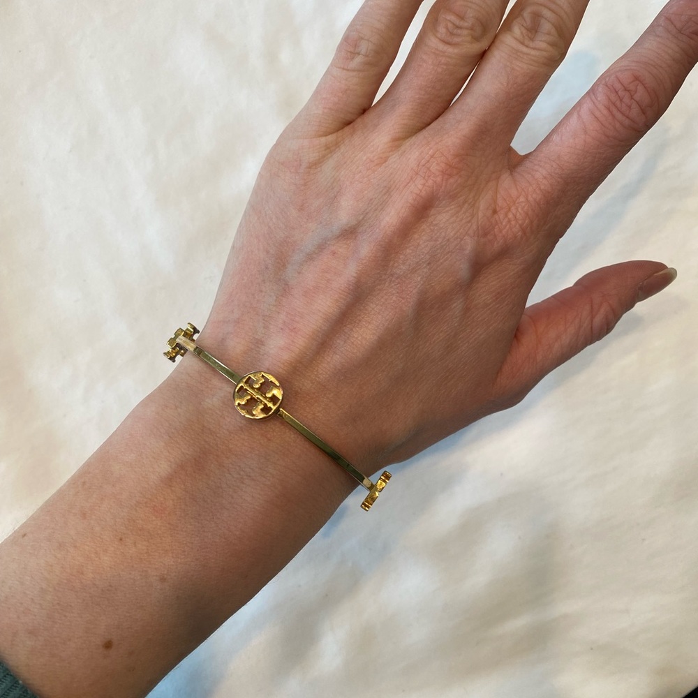 Tory Burch Bracelet Gold Logo